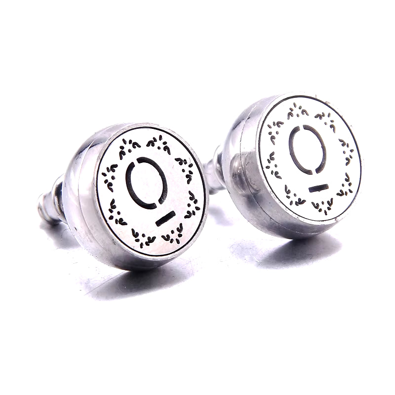 2021 New Stainless Steel Aromatherapy Diffuser Stud Earrings Mini Football Men and Women Earrings Fashion Jewelry Party Gifts