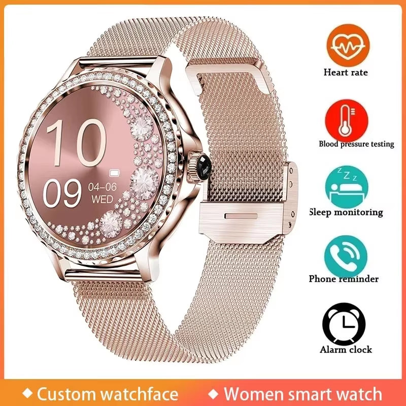Mijia Smart Watch Women Information Physiological Reminder Smartwatch Heart Rate Sleep Monitor Custom Watchface Bracelet